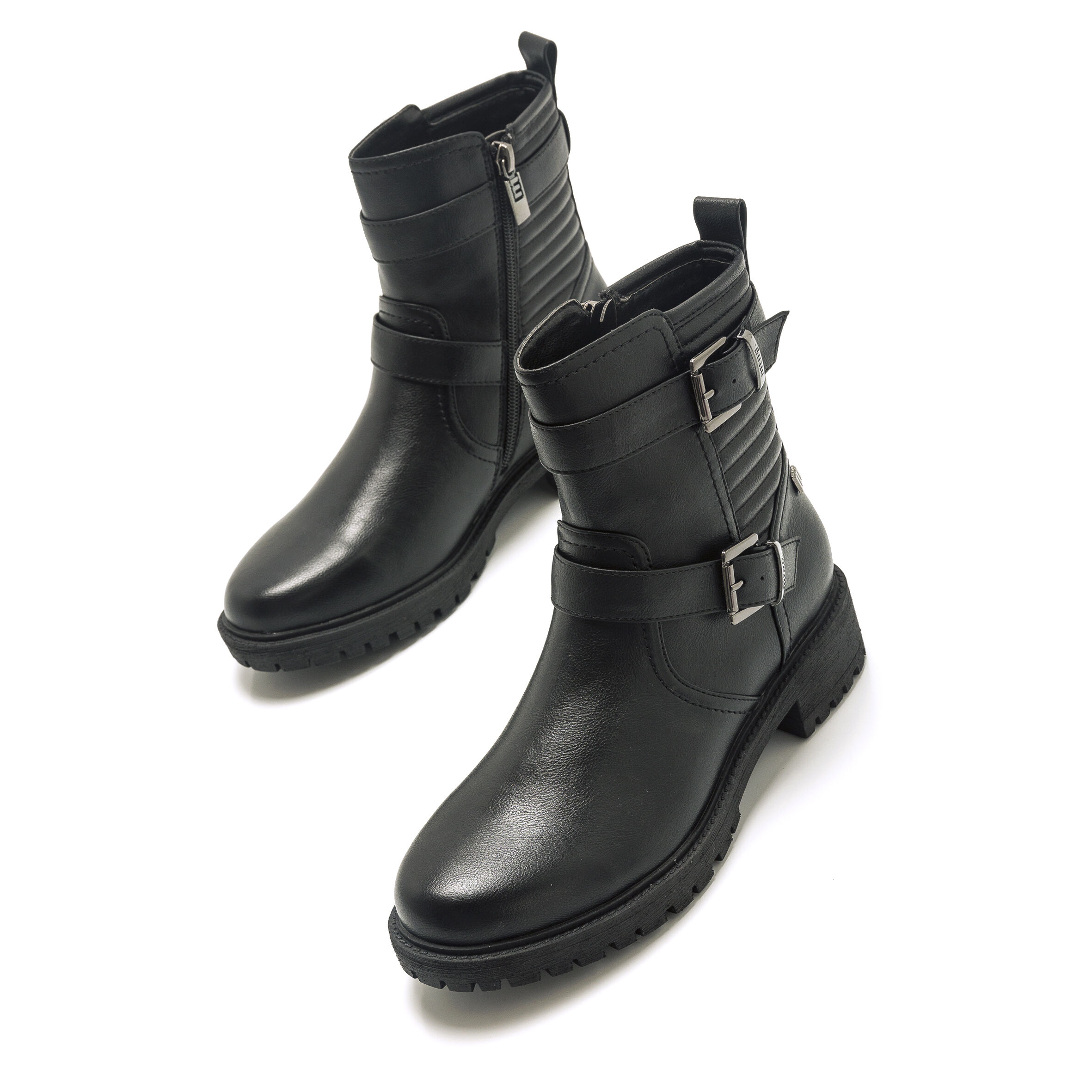 Botas moteras deals mujer mustang